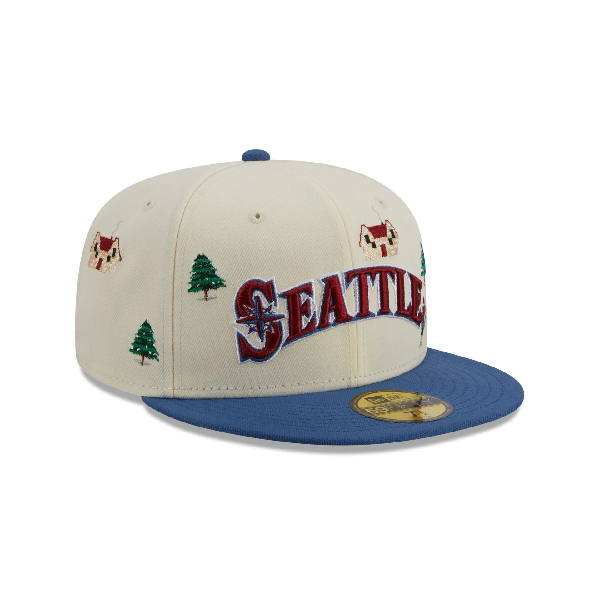 Seattle Mariners Snowbound 59FIFTY Fitted Hat sold by New Era product image thumbnail 3