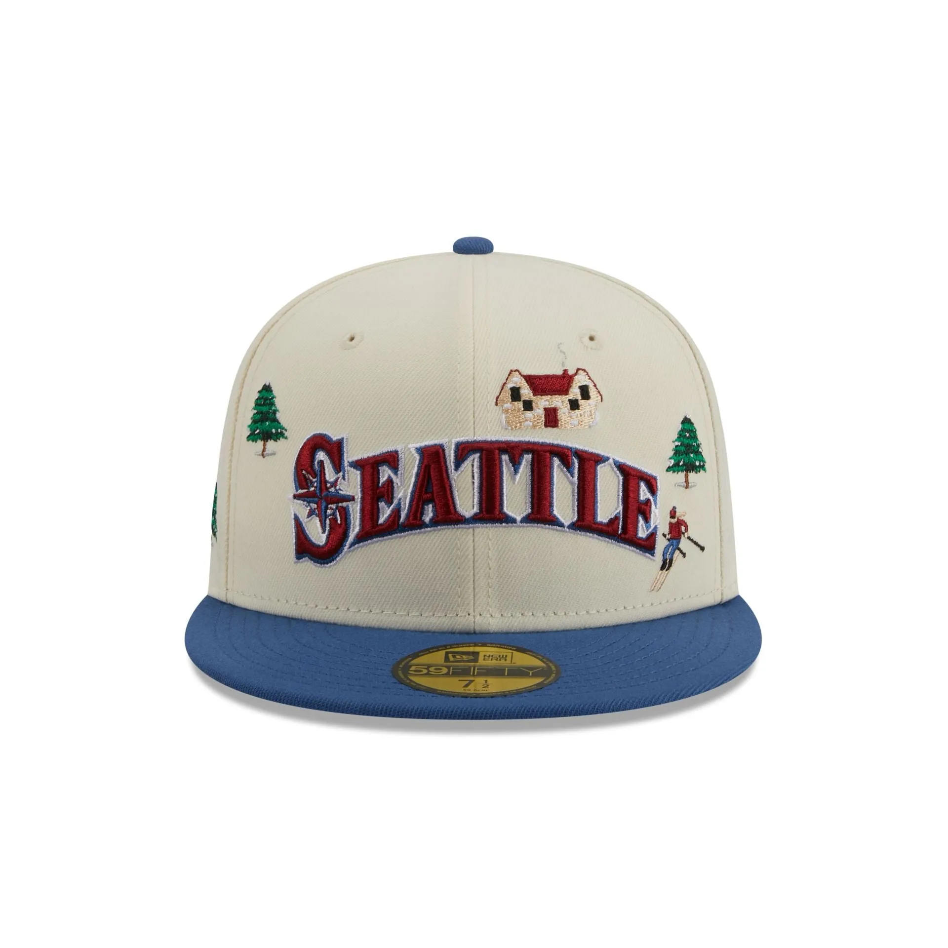 Seattle Mariners Snowbound 59FIFTY Fitted Hat sold by New Era product image thumbnail 2