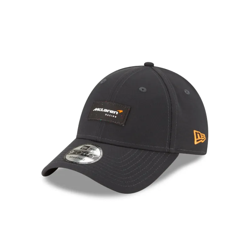 McLaren Formula 1 Team Black REPREVE® 9FORTY Snapback Hat sold by New Era