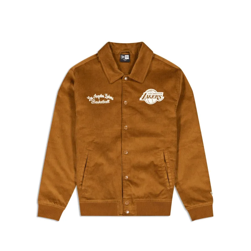Los Angeles Lakers Cord Jacket sold by New Era