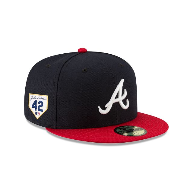 Atlanta Braves Jackie Robinson Day 2023 59FIFTY Fitted Hat sold by New Era