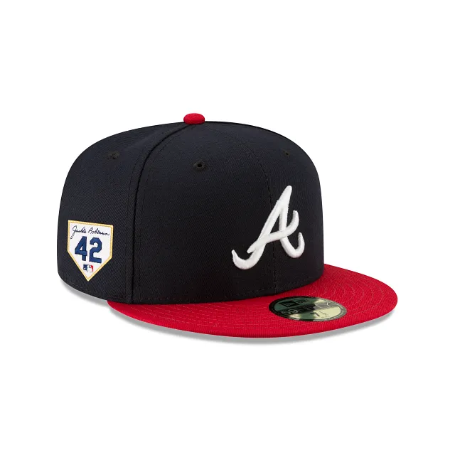 Atlanta Braves Jackie Robinson Day 2024 59FIFTY Fitted Hat sold by New Era