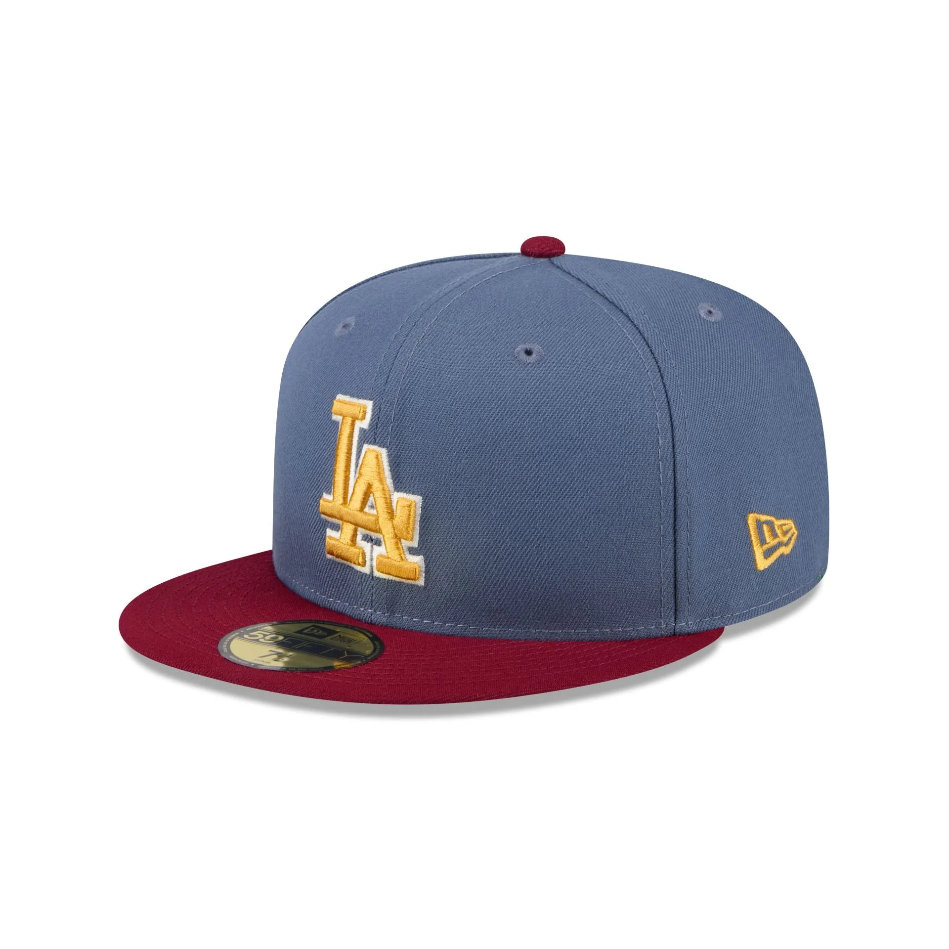 Los Angeles Dodgers Deep Blue 59FIFTY Fitted Hat sold by New Era product image thumbnail 3