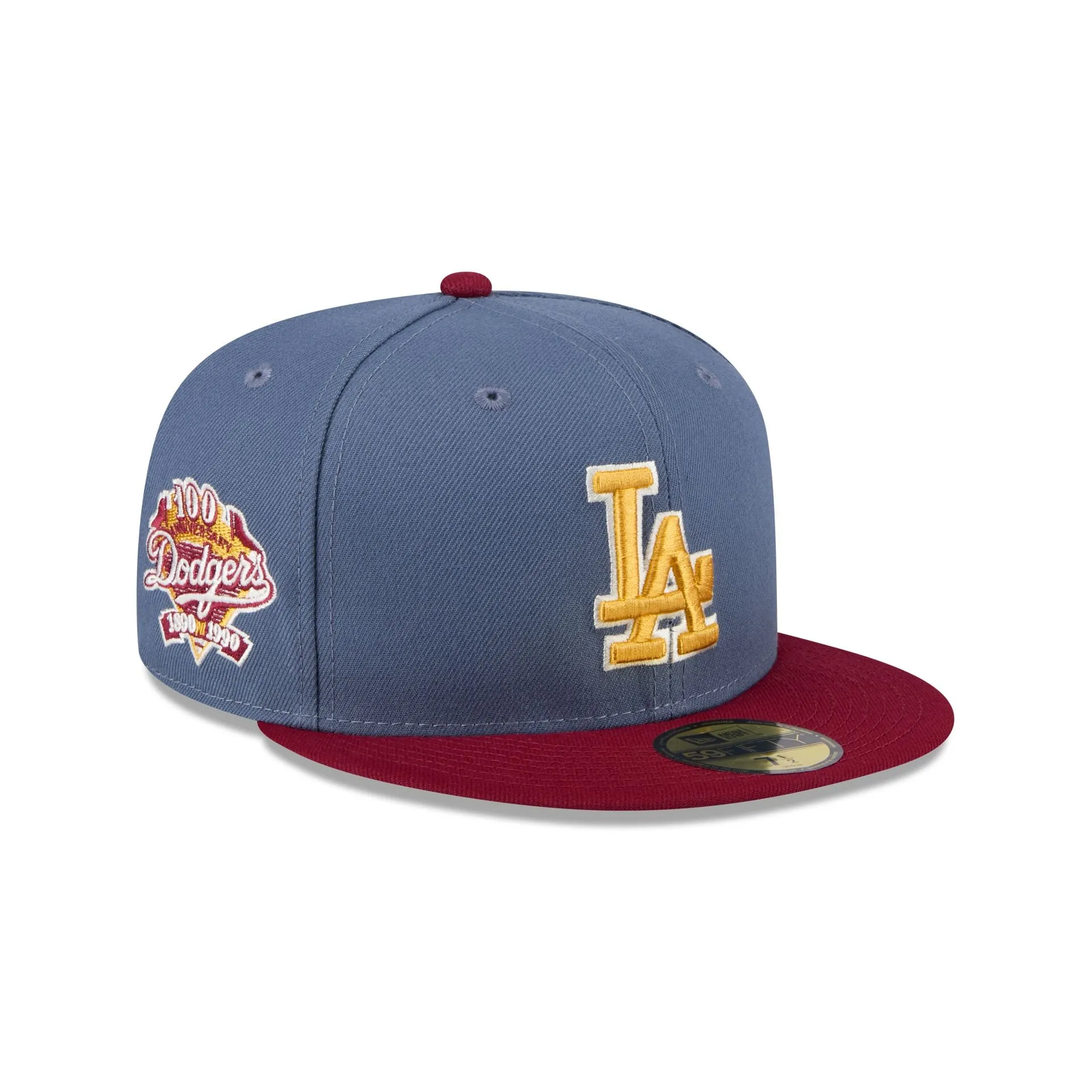 Los Angeles Dodgers Deep Blue 59FIFTY Fitted Hat sold by New Era