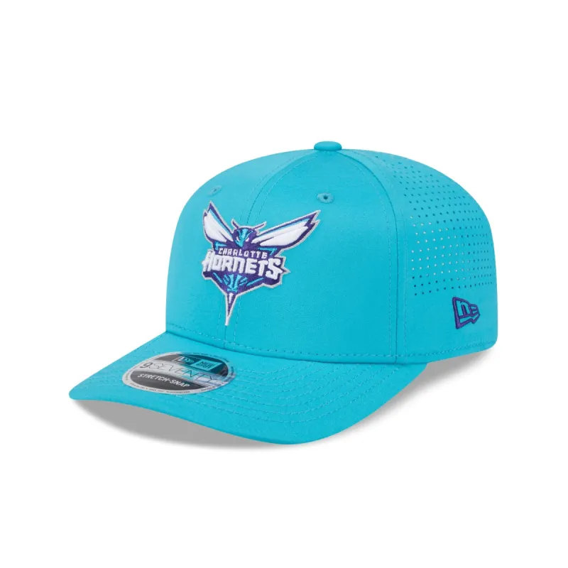 Charlotte Hornets Perform 9SEVENTY Stretch-Snap Hat sold by New Era