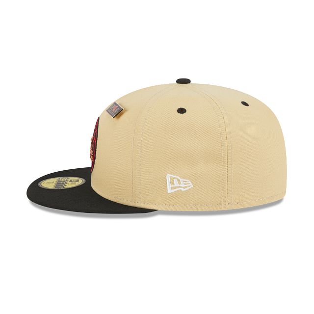Philadelphia 76ers Tan 59FIFTY Fitted Hat sold by New Era product image thumbnail 5