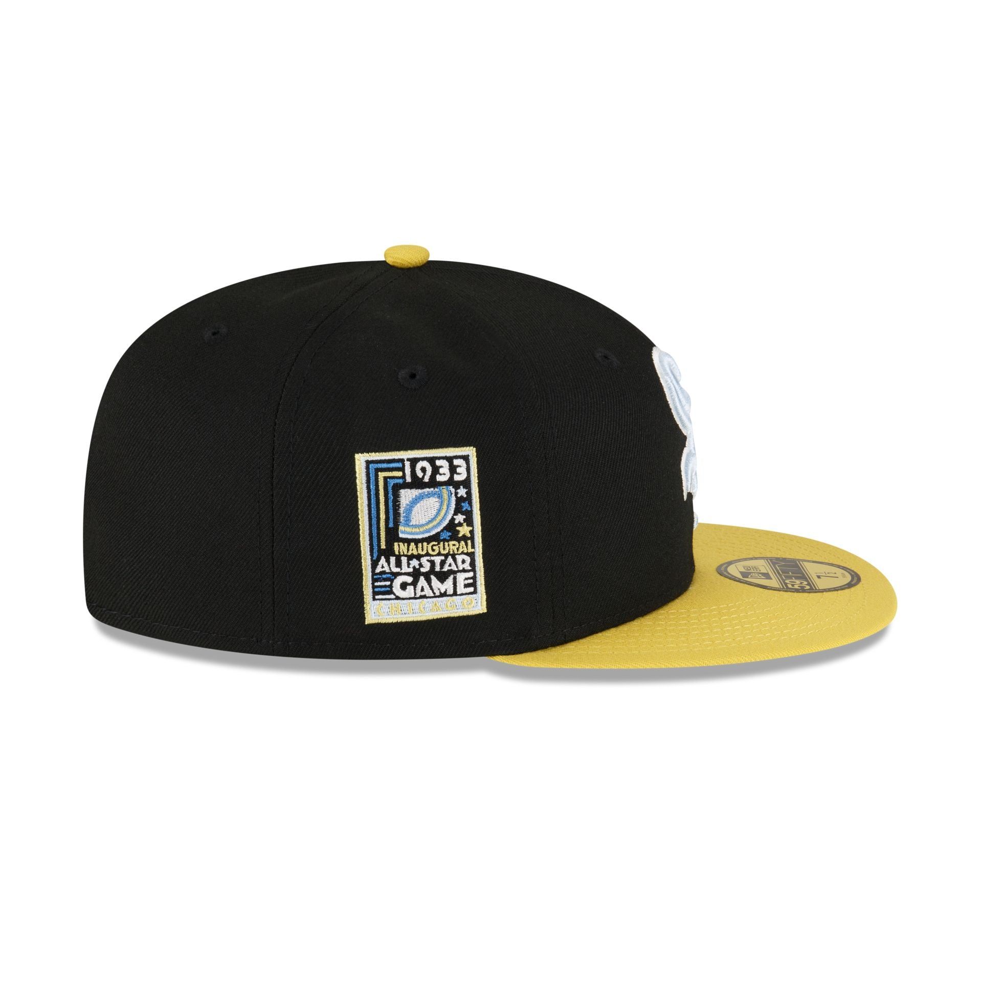 Chicago White Sox Chartreuse Visor 59FIFTY Fitted Hat sold by New Era product image thumbnail 4