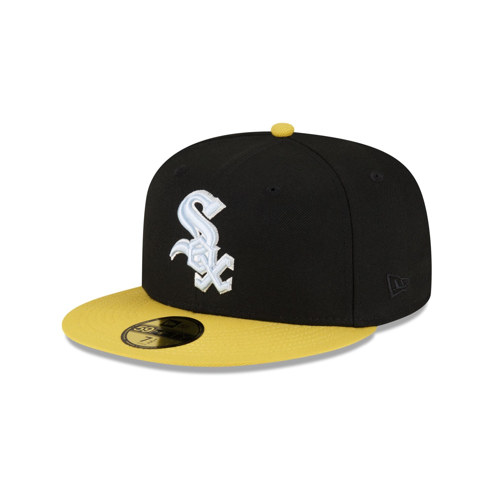 Chicago White Sox Chartreuse Visor 59FIFTY Fitted Hat sold by New Era product image thumbnail 3