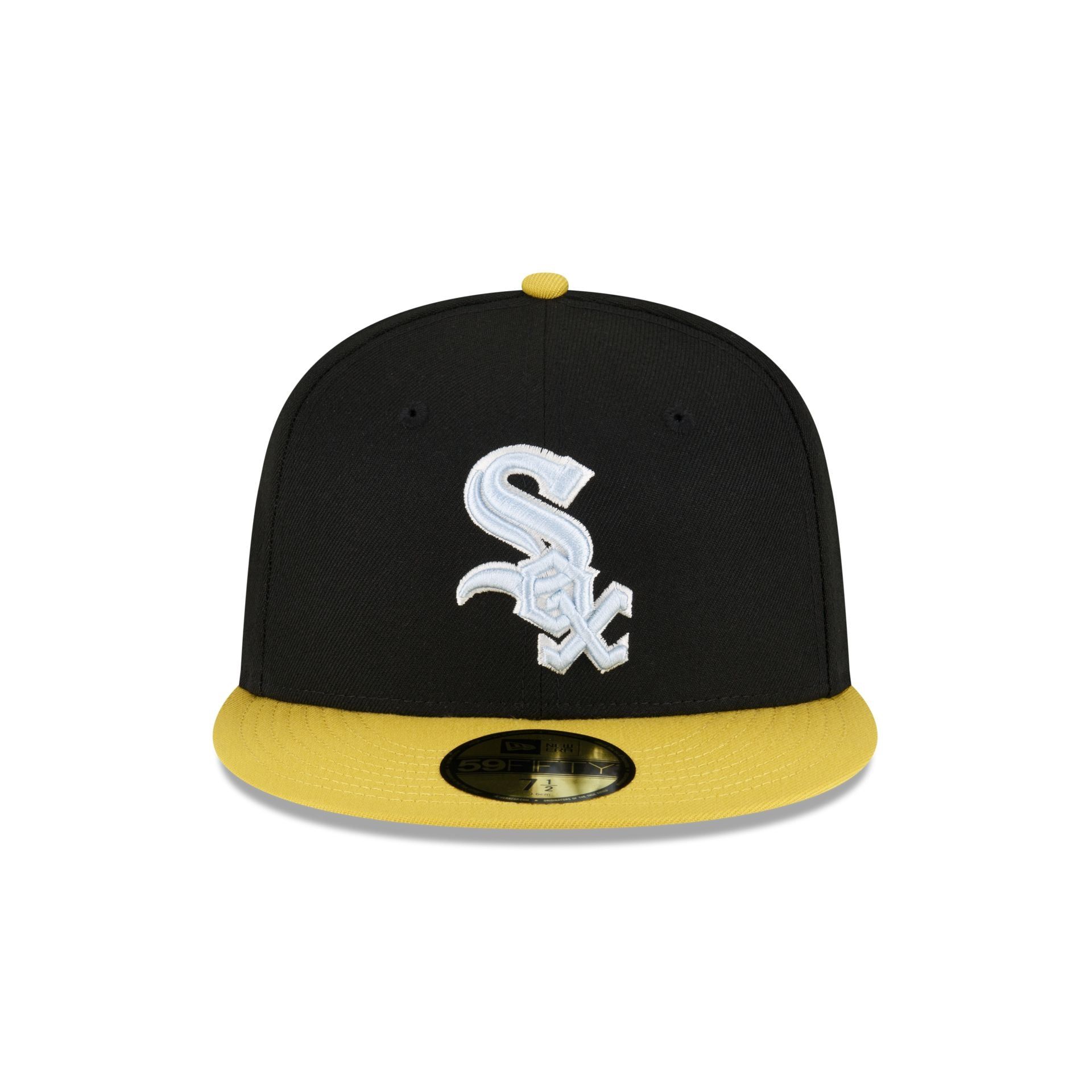Chicago White Sox Chartreuse Visor 59FIFTY Fitted Hat sold by New Era product image thumbnail 2