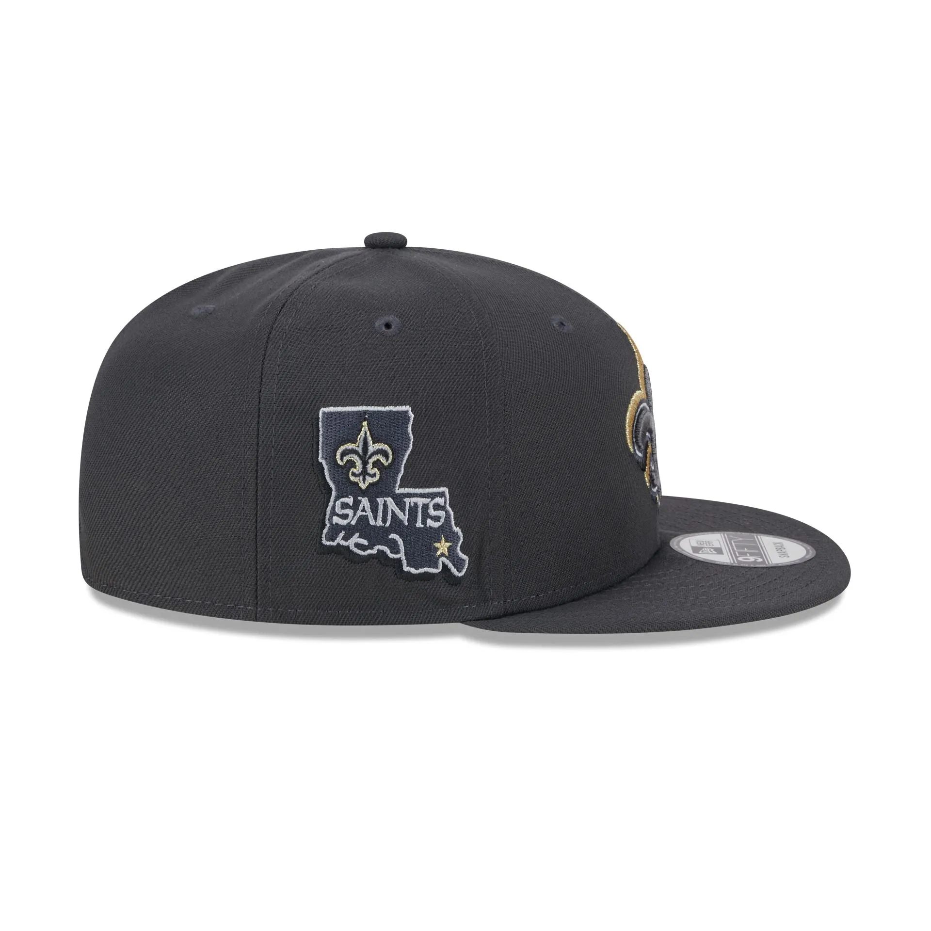 New Orleans Saints 2024 Draft 9FIFTY Snapback Hat sold by New Era product image thumbnail 4