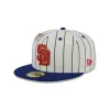 Big League Chew X San Diego Padres Pinstripe 59FIFTY Fitted Hat sold by New Era