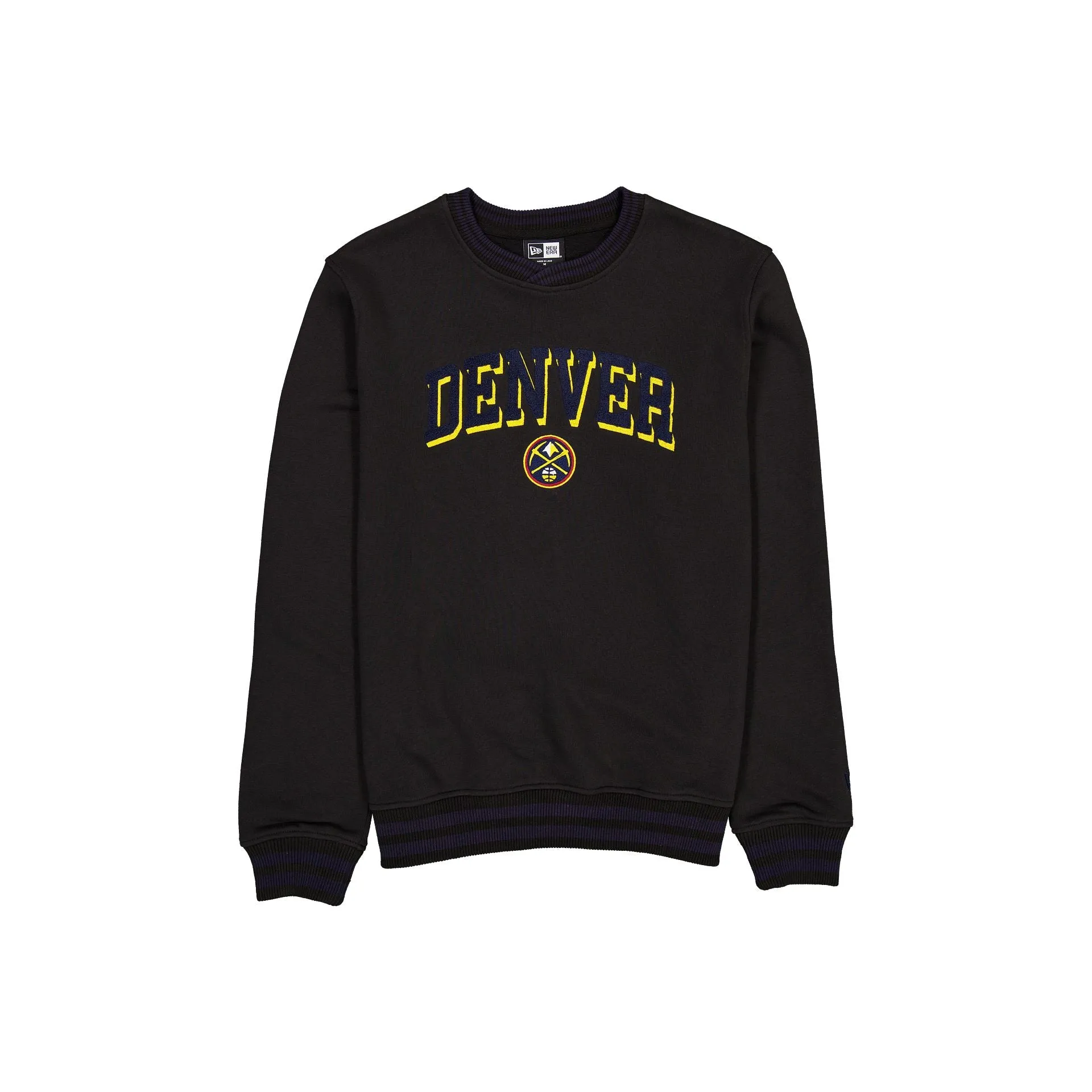 Denver Nuggets Sport Night Black Crewneck sold by New Era