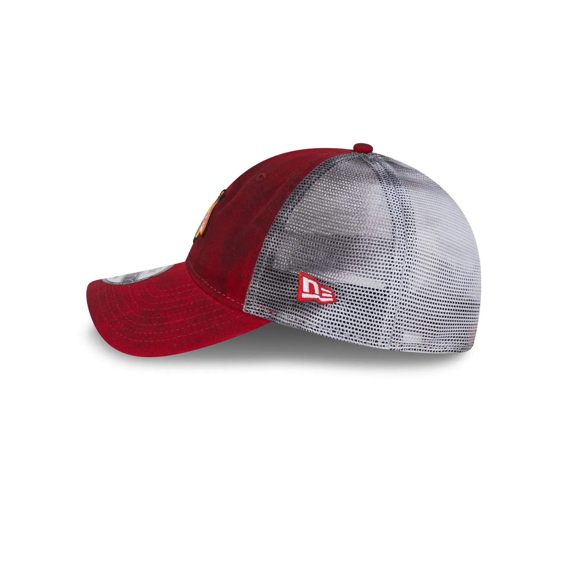 Chicago Blackhawks Slick 9TWENTY Trucker Hat sold by New Era product image thumbnail 4