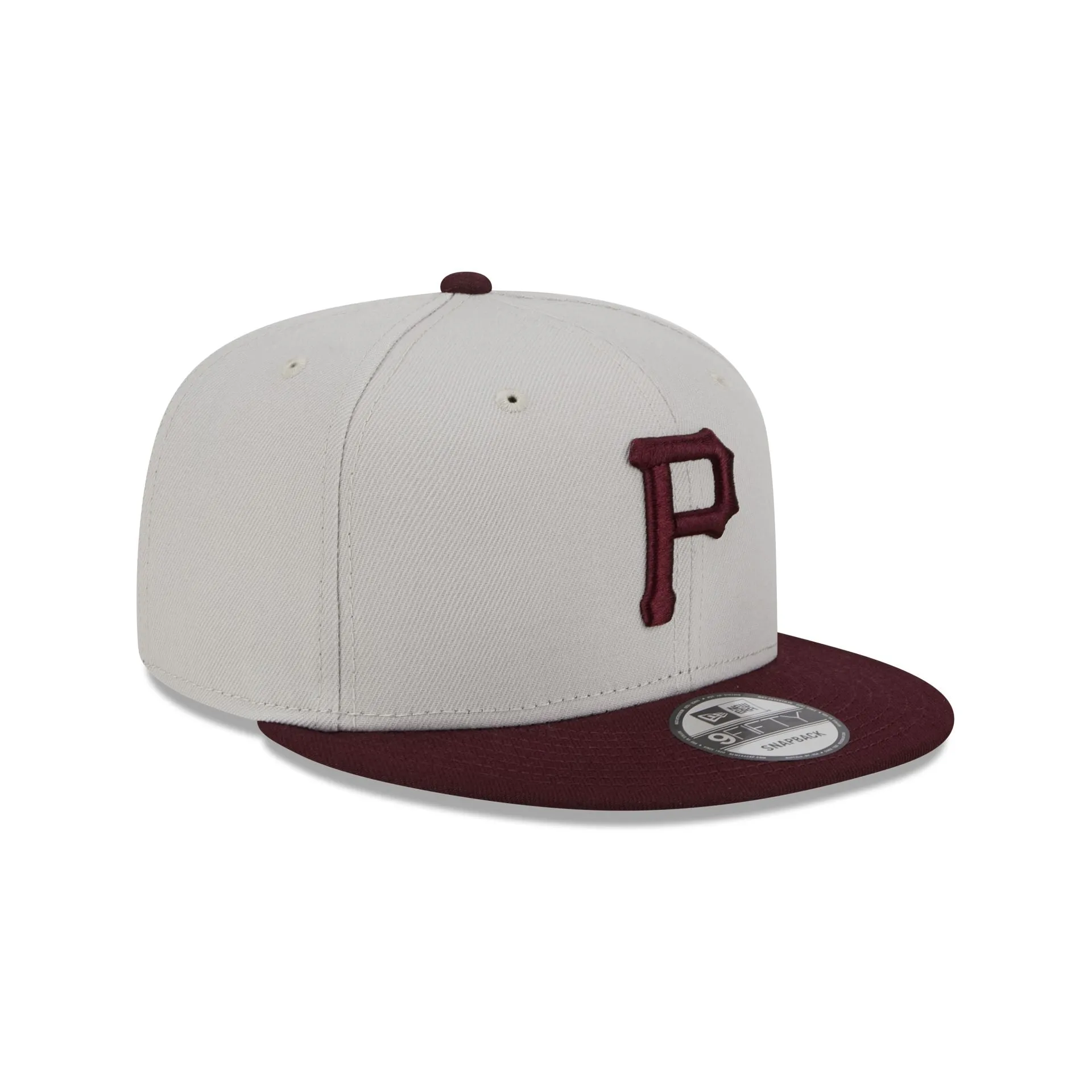 Pittsburgh Pirates Mauve Visor 9FIFTY Snapback Hat sold by New Era product image thumbnail 3