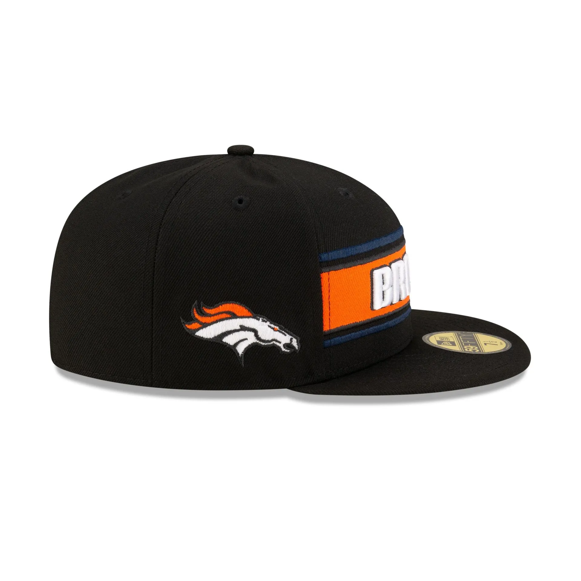 Denver Broncos 2024 Sideline Black 59FIFTY Fitted Hat sold by New Era product image thumbnail 4