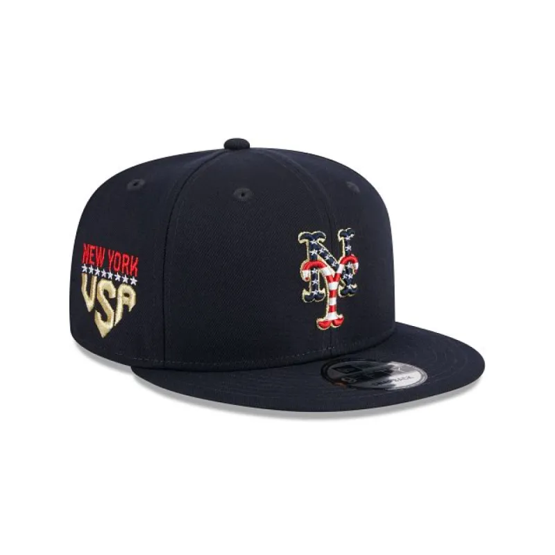 New York Mets Independence Day 2023 9FIFTY Snapback Hat sold by New Era