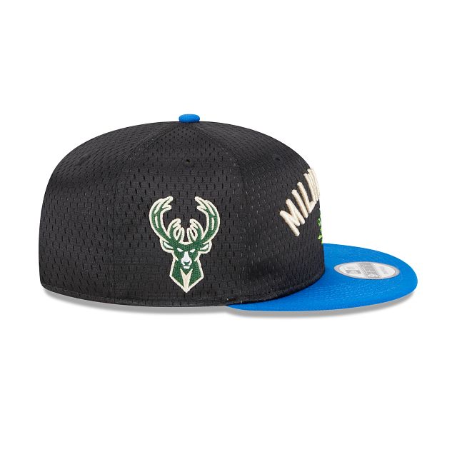 Milwaukee Bucks Mesh Crown 9FIFTY Snapback Hat sold by New Era product image thumbnail 4