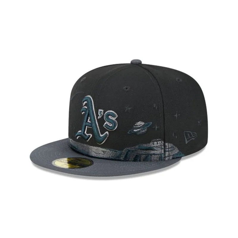 Oakland Athletics Planetary 59FIFTY Fitted Hat sold by New Era