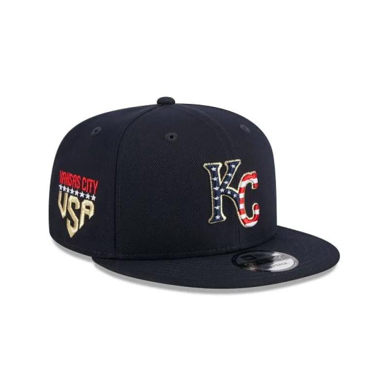 Kansas City Royals Independence Day 2023 9FIFTY Snapback Hat sold by New Era
