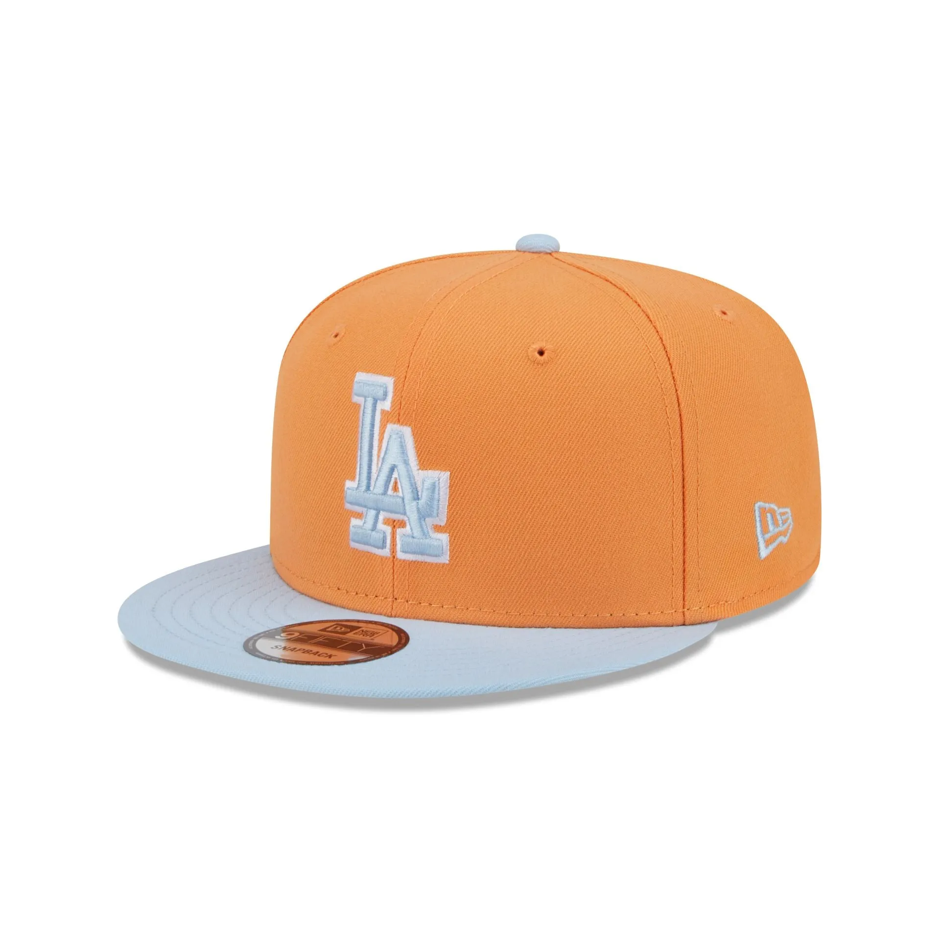 Los Angeles Dodgers Color Pack Orange Glaze 9FIFTY Snapback Hat sold by New Era