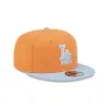 Los Angeles Dodgers Color Pack Orange Glaze 9FIFTY Snapback Hat sold by New Era