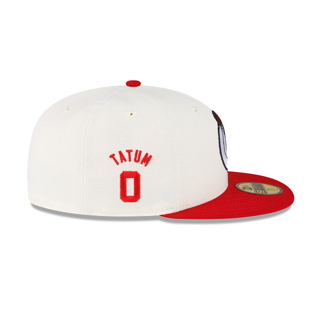 Boston Celtics X Concepts X Jayson Tatum Chrome Red 59FIFTY Fitted Hat sold by New Era product image thumbnail 4