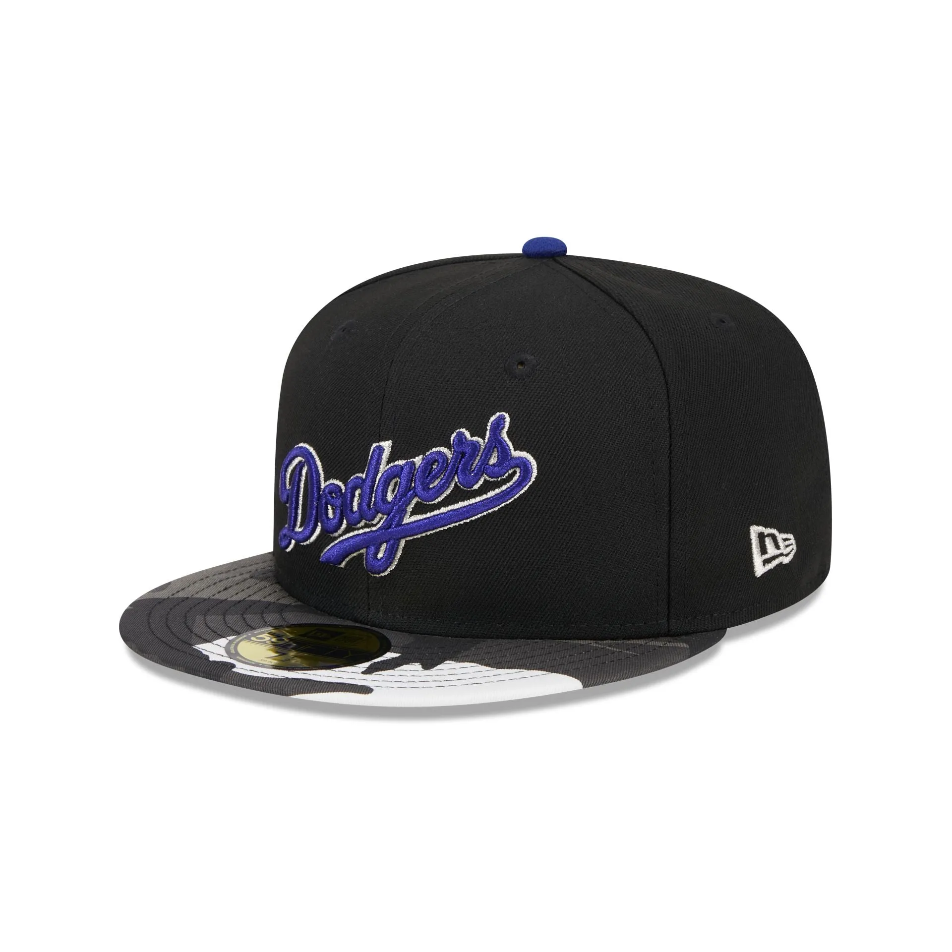 Los Angeles Dodgers Metallic Camo 59FIFTY Fitted Hat sold by New Era product image thumbnail 3
