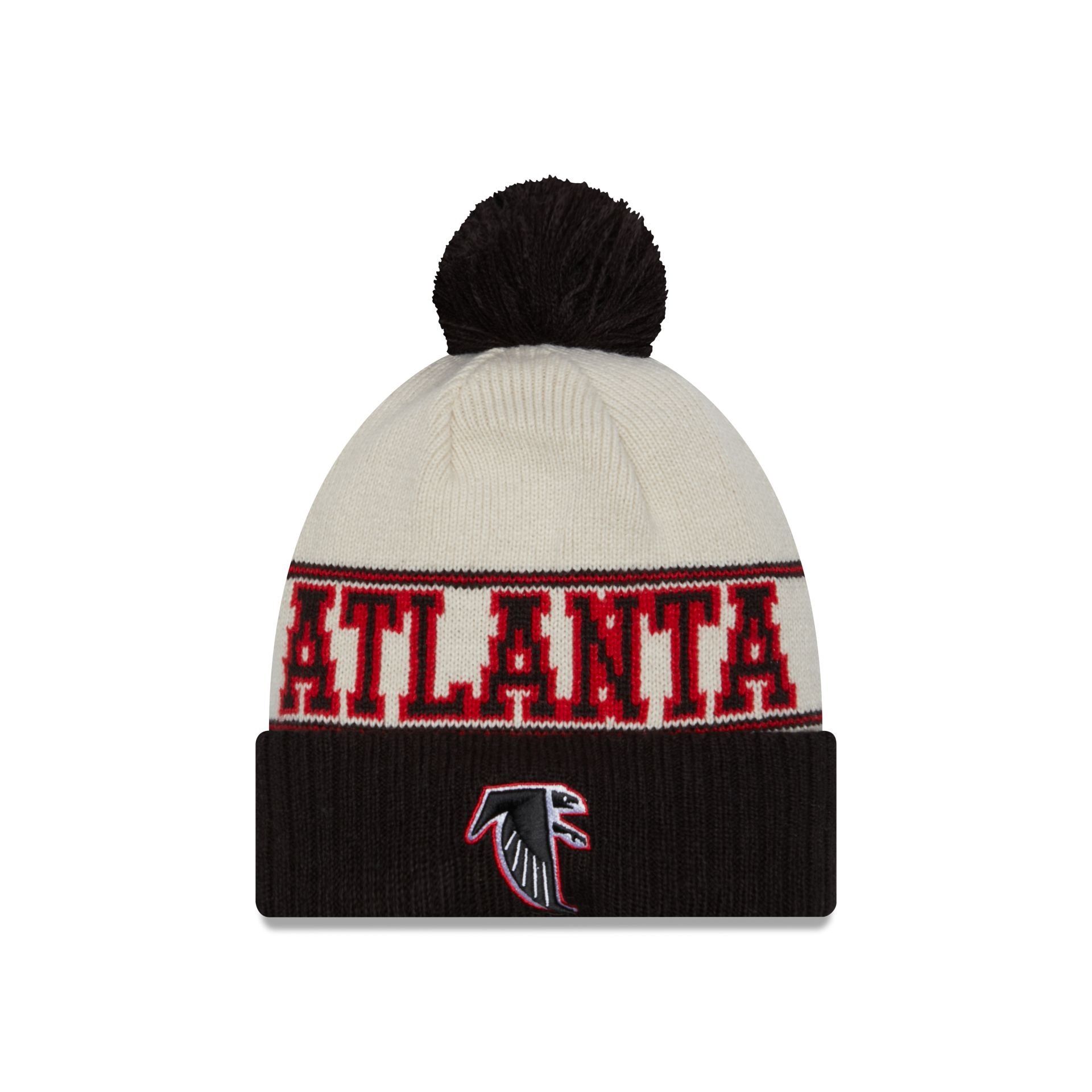 Atlanta Falcons 2023 Cold Weather Historic Pom Knit sold by New Era