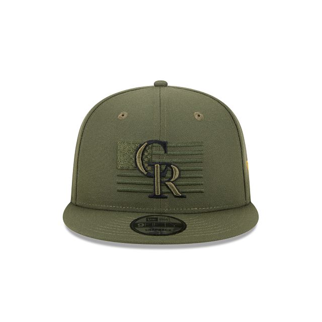 Colorado Rockies Armed Forces Day 2023 9FIFTY Snapback Hat sold by New Era product image thumbnail 2