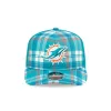 Miami Dolphins 2024 Sideline Statement 9SEVENTY Stretch-Snap Hat sold by New Era