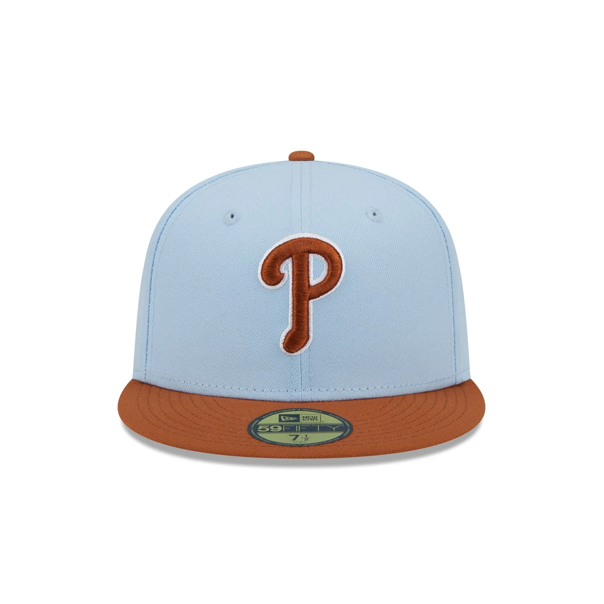 Philadelphia Phillies Color Pack Glacial Blue 59FIFTY Fitted Hat sold by New Era product image thumbnail 2