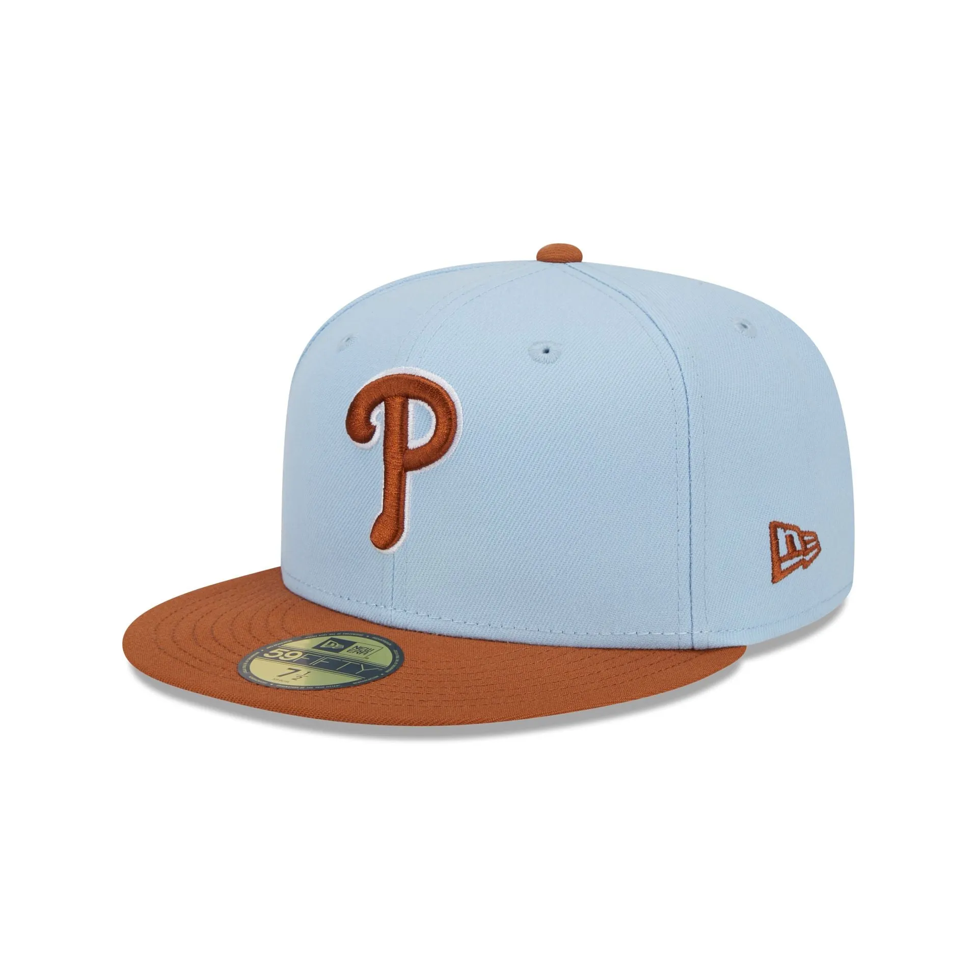 Philadelphia Phillies Color Pack Glacial Blue 59FIFTY Fitted Hat sold by New Era