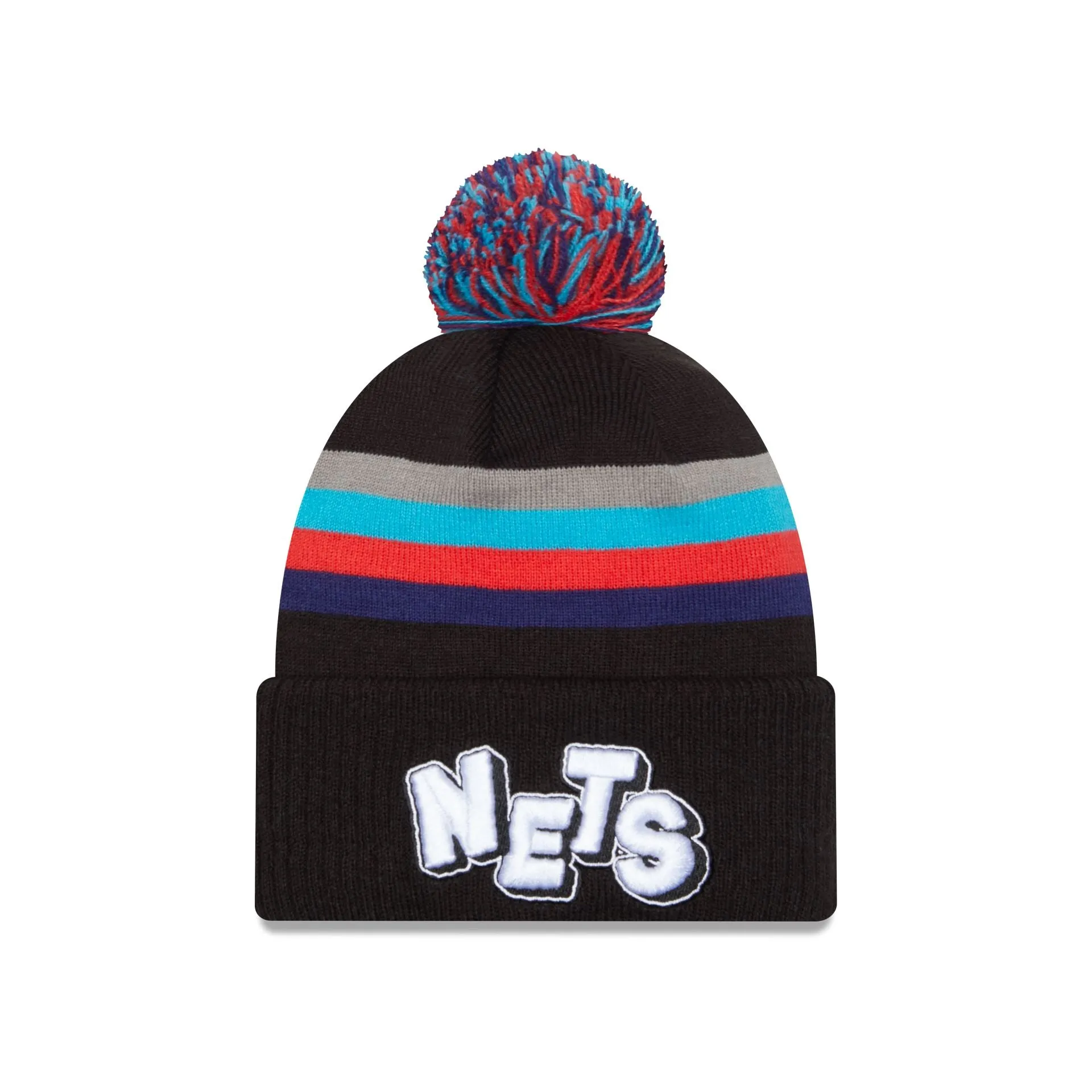Brooklyn Nets 2023 City Edition Pom Knit Hat sold by New Era