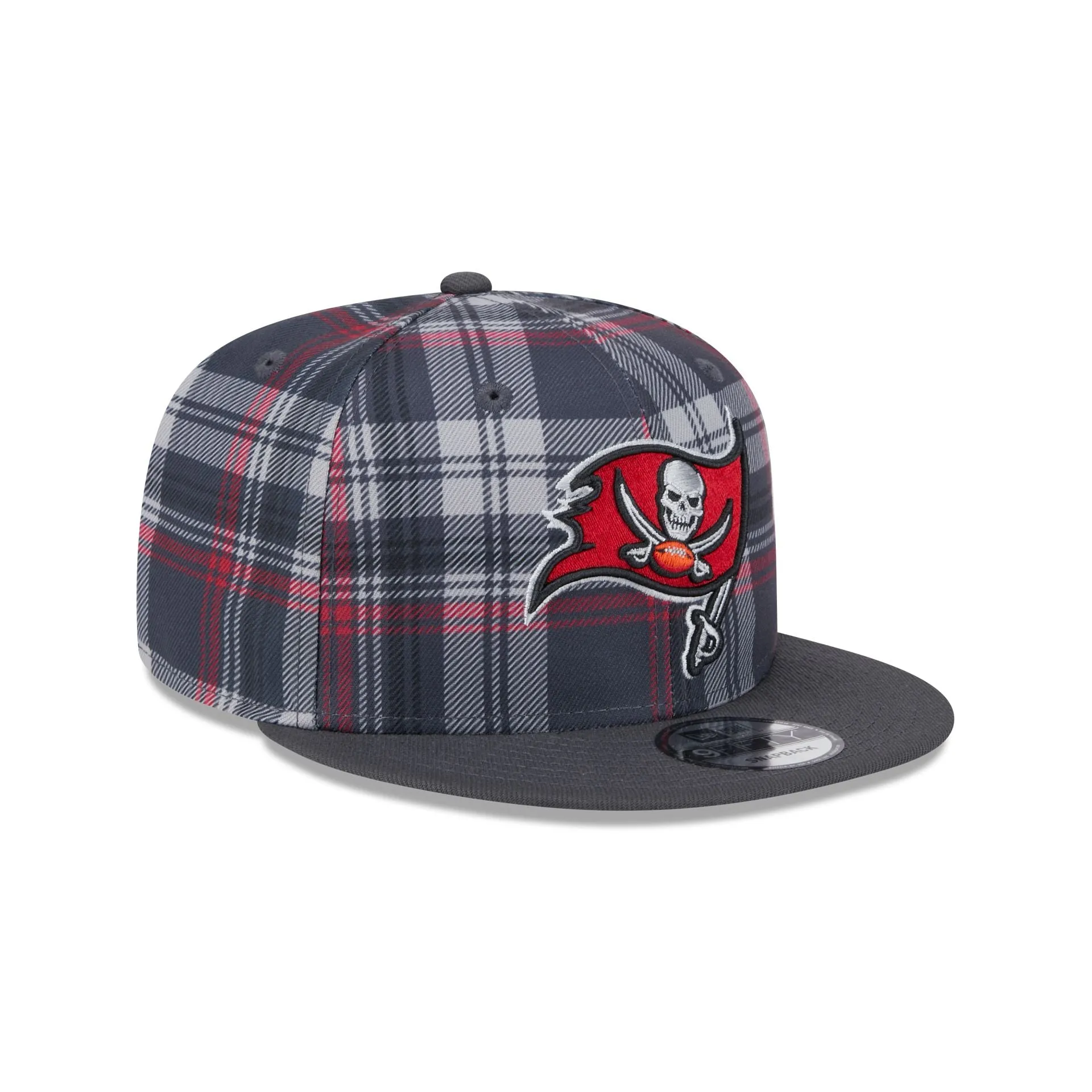 Tampa Bay Buccaneers 2024 Sideline Statement Gray 9FIFTY Snapback Hat sold by New Era product image thumbnail 3