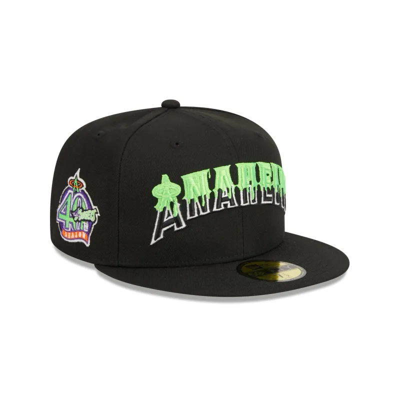 Los Angeles Angels Slime Drip 59FIFTY Fitted Hat sold by New Era