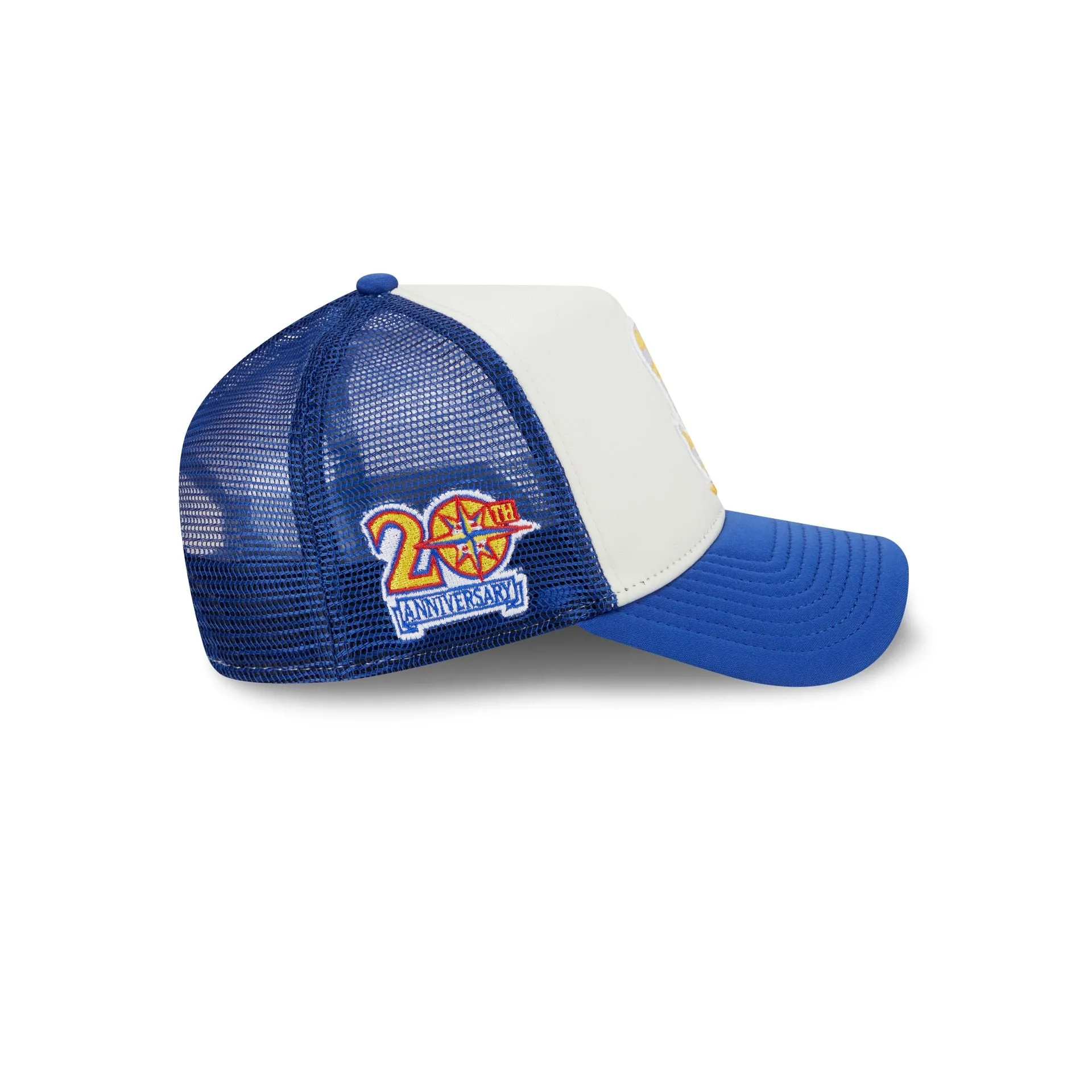 Seattle Mariners Checkered Flag 9FORTY A-Frame Trucker Hat sold by New Era product image thumbnail 4