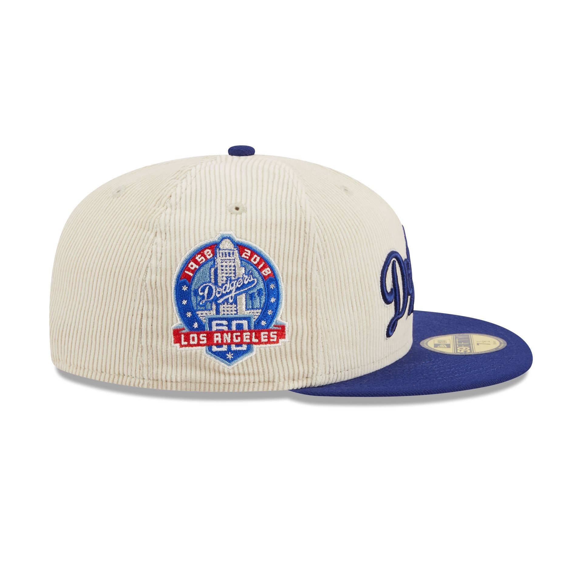 Los Angeles Dodgers Cord Classic 59FIFTY Fitted Hat sold by New Era product image thumbnail 4