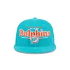 Miami Dolphins Throwback Display 9FIFTY Snapback Hat sold by New Era