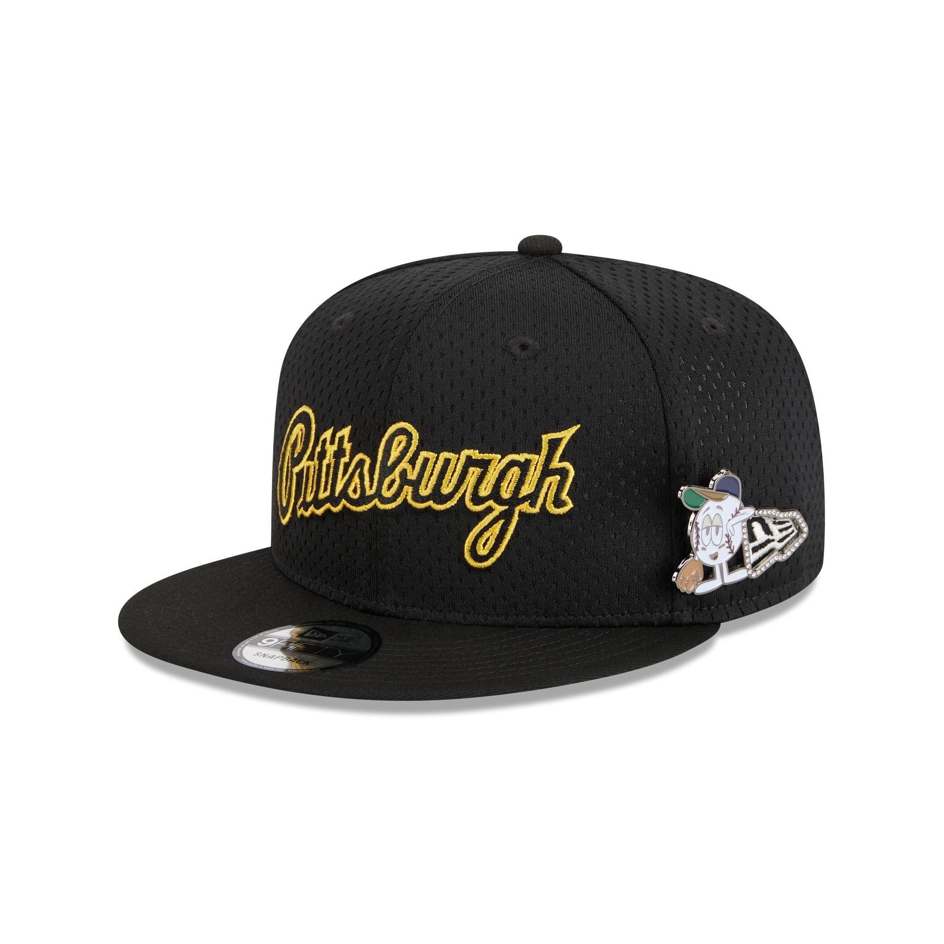 Pittsburgh Pirates Post-Up Pin 9FIFTY Snapback Hat sold by New Era