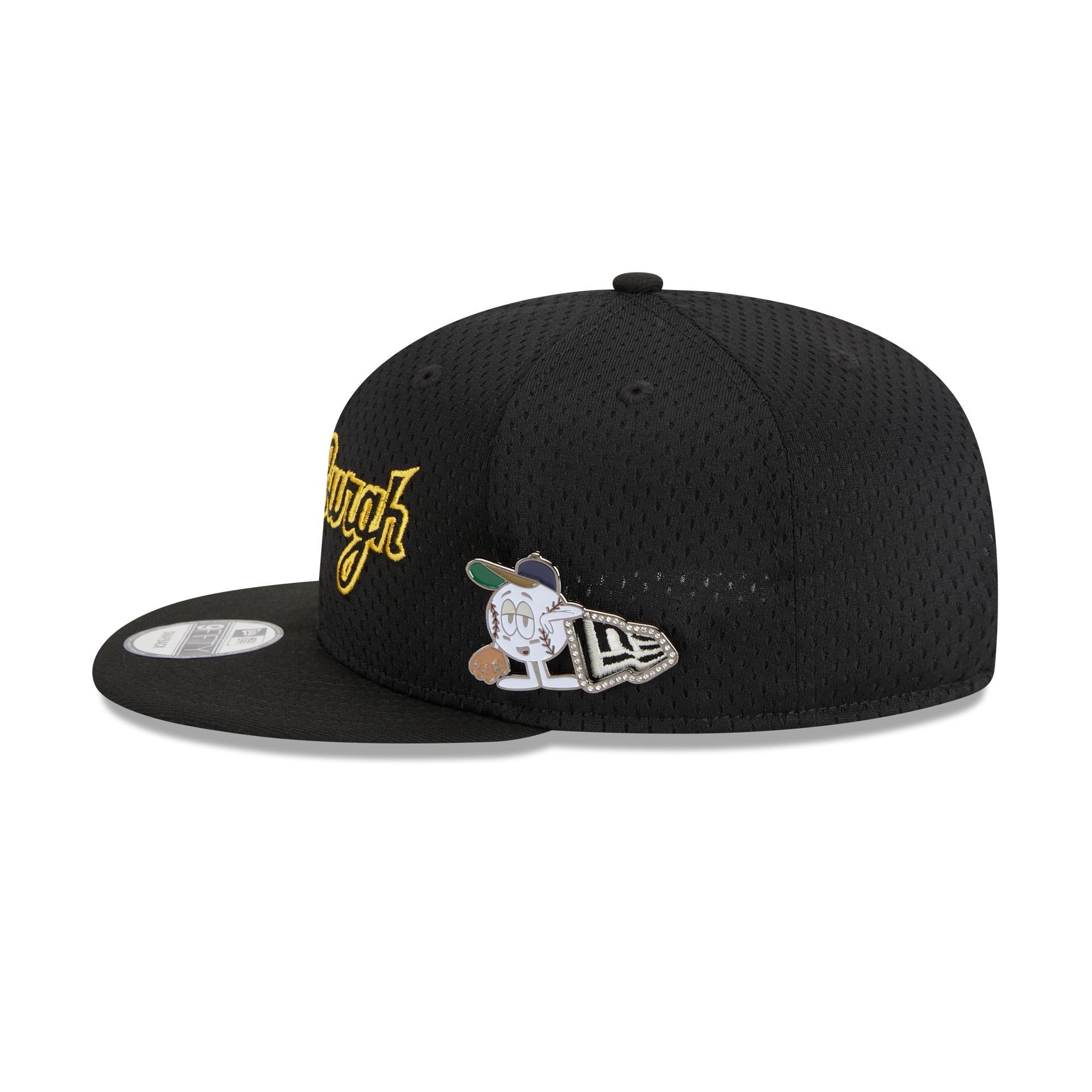 Pittsburgh Pirates Post-Up Pin 9FIFTY Snapback Hat sold by New Era product image thumbnail 4