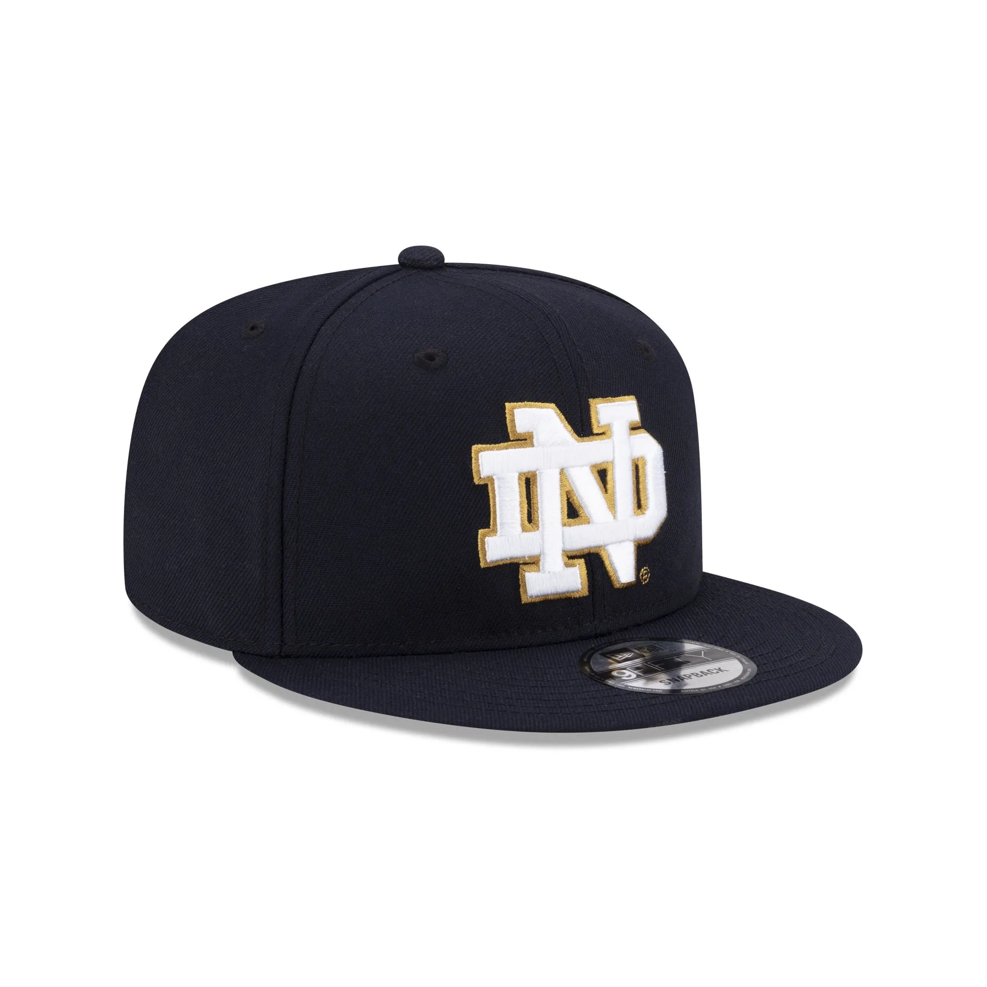 Notre Dame Fighting Irish Navy 9FIFTY Snapback Hat sold by New Era product image thumbnail 3
