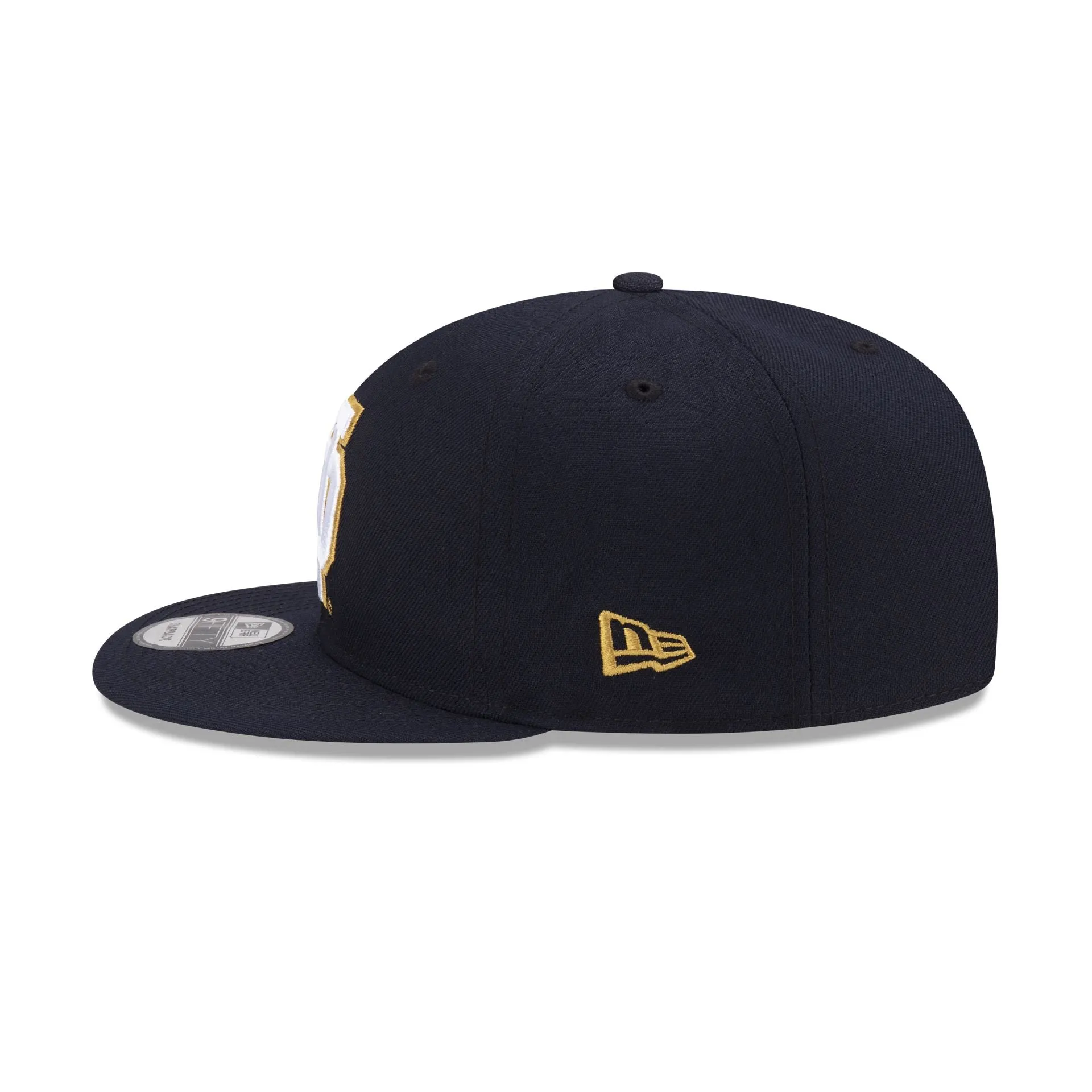 Notre Dame Fighting Irish Navy 9FIFTY Snapback Hat sold by New Era product image thumbnail 4