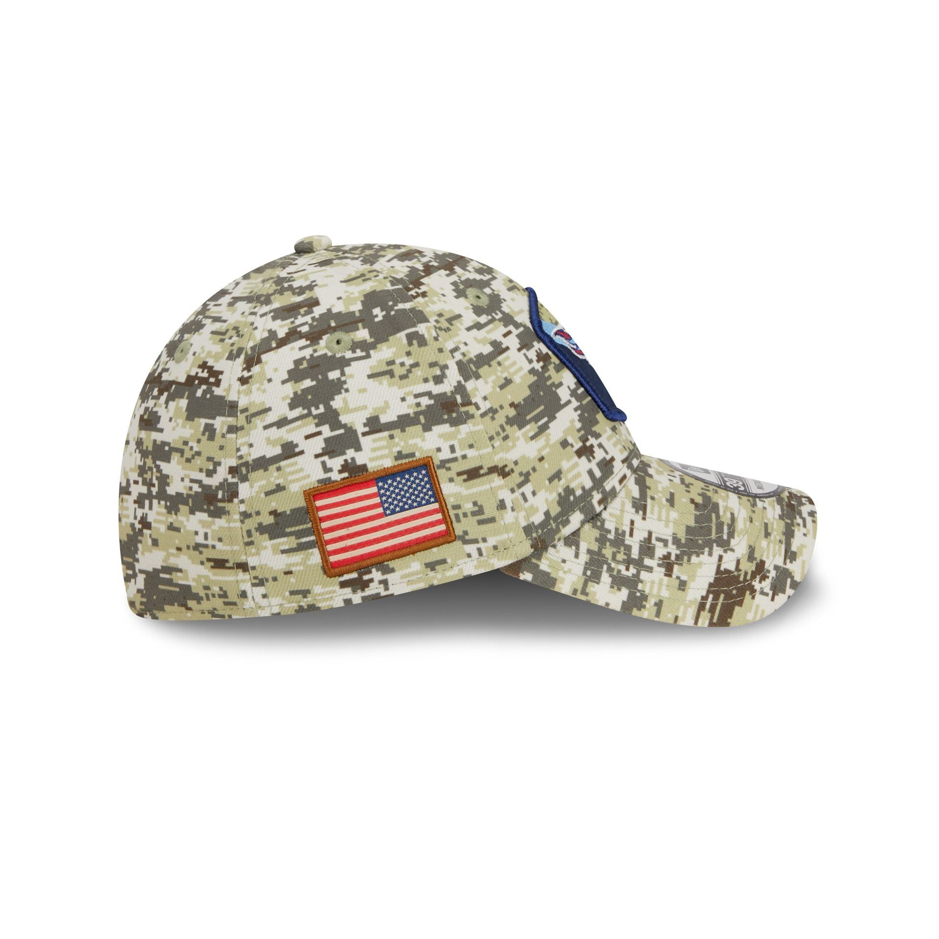 Tennessee Titans 2023 Salute to Service Camo 39THIRTY Stretch Fit Hat sold by New Era product image thumbnail 4