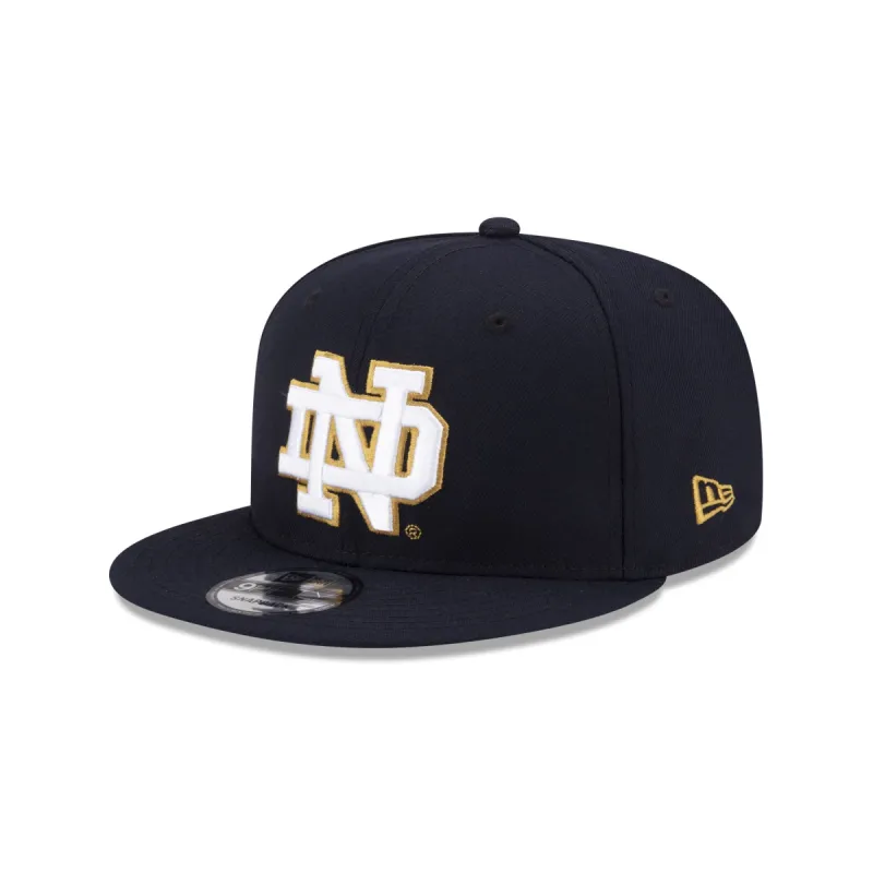 Notre Dame Fighting Irish Navy 9FIFTY Snapback Hat sold by New Era