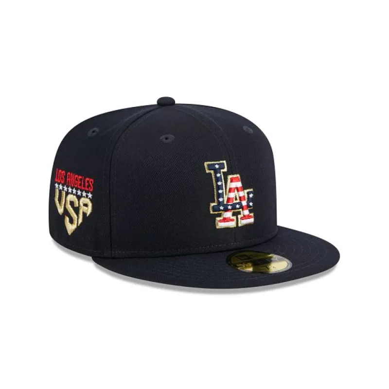 Los Angeles Dodgers Independence Day 2023 59FIFTY Fitted Hat sold by New Era