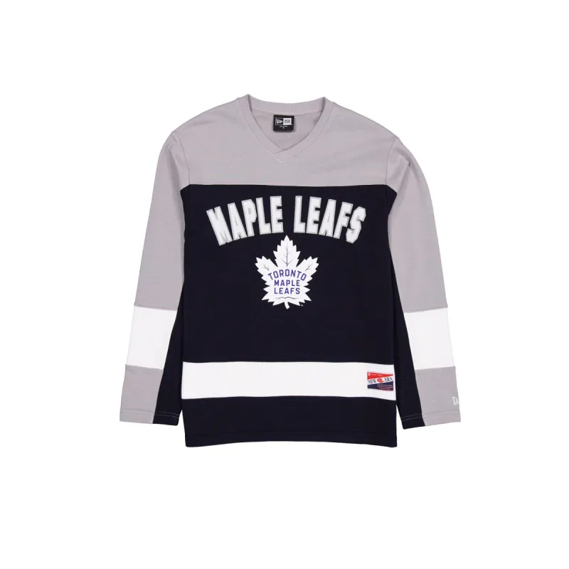 Toronto Maple Leafs Throwback Long Sleeve T-Shirt sold by New Era