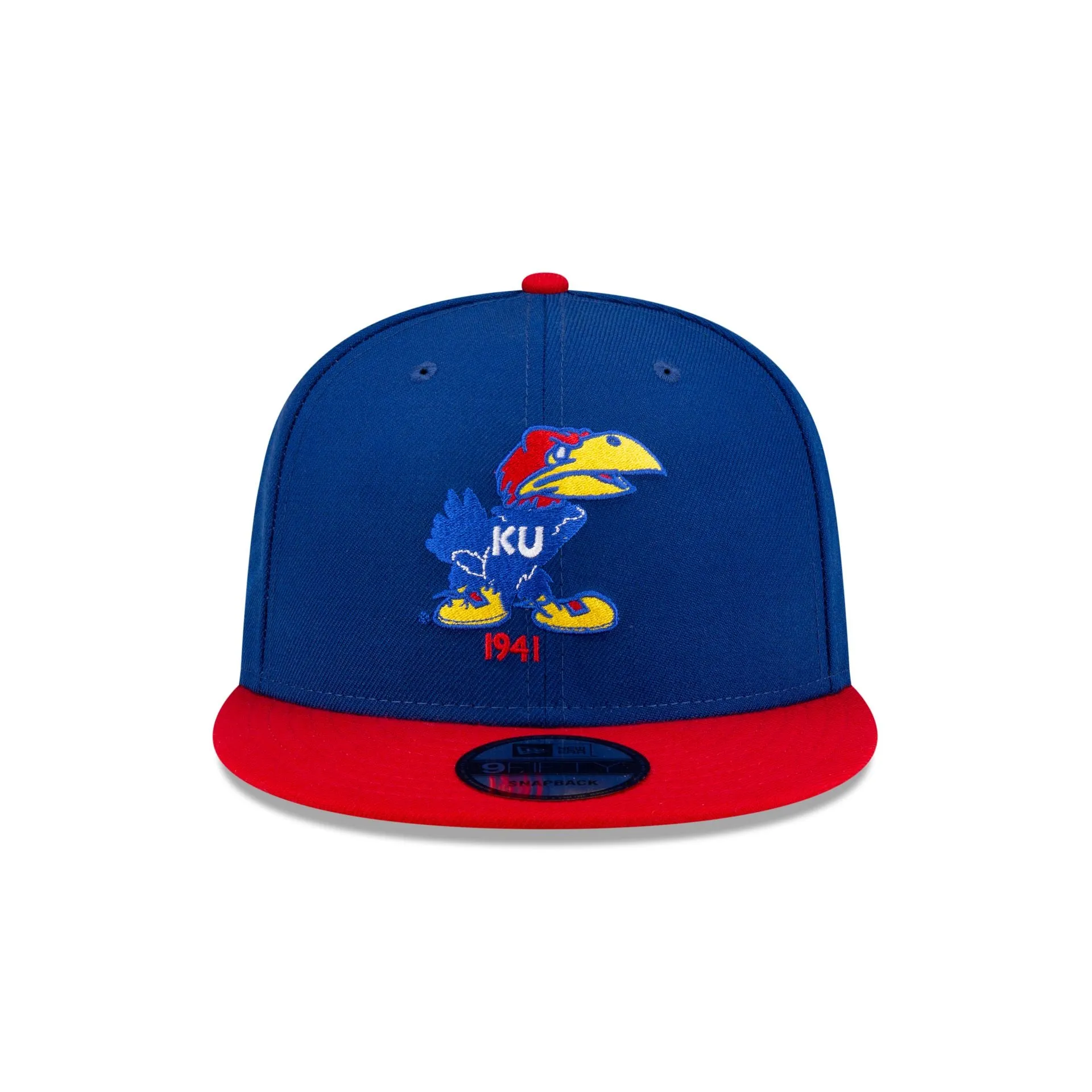 Kansas Jayhawks College Vault Blue 9FIFTY Snapback Hat sold by New Era product image thumbnail 2