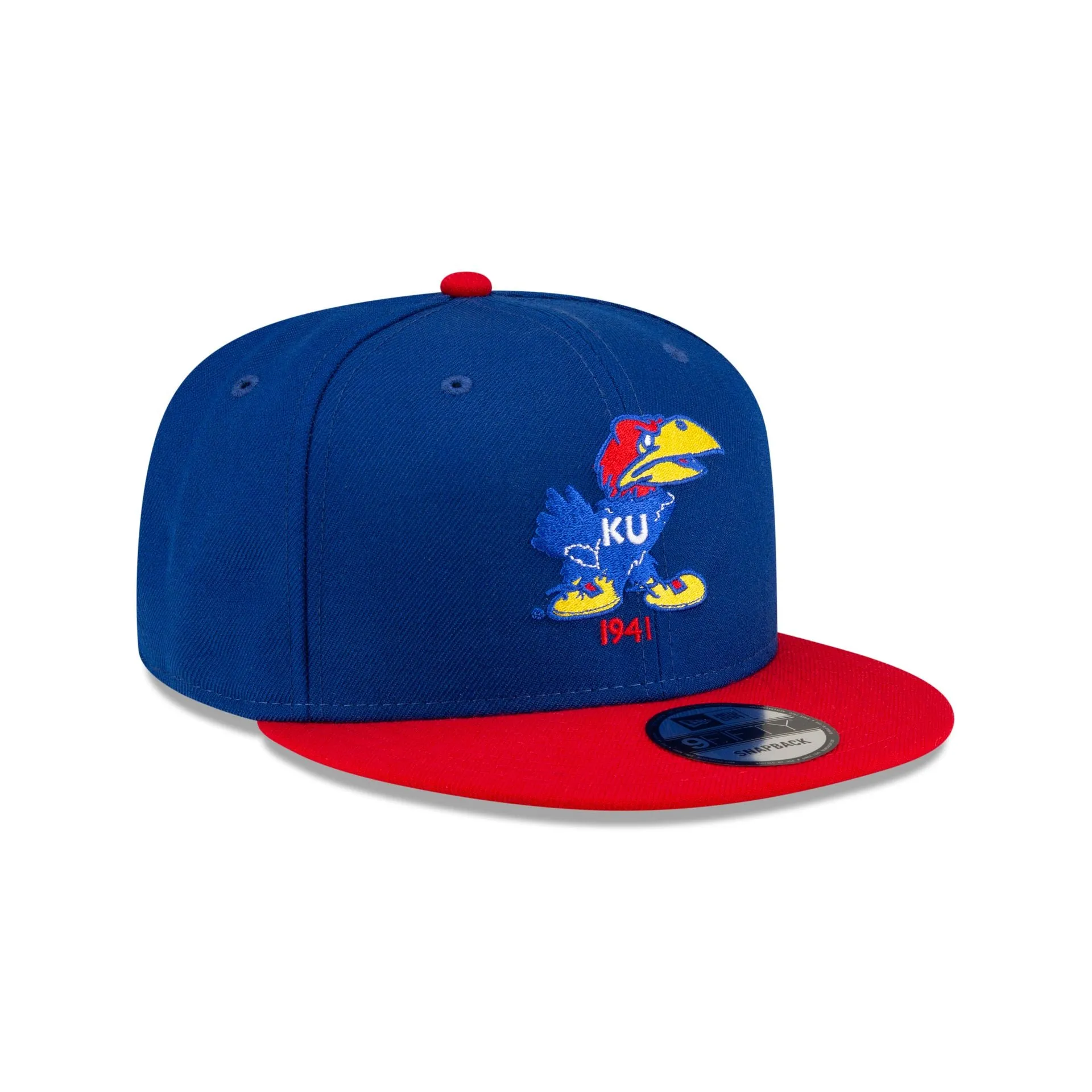 Kansas Jayhawks College Vault Blue 9FIFTY Snapback Hat sold by New Era product image thumbnail 3
