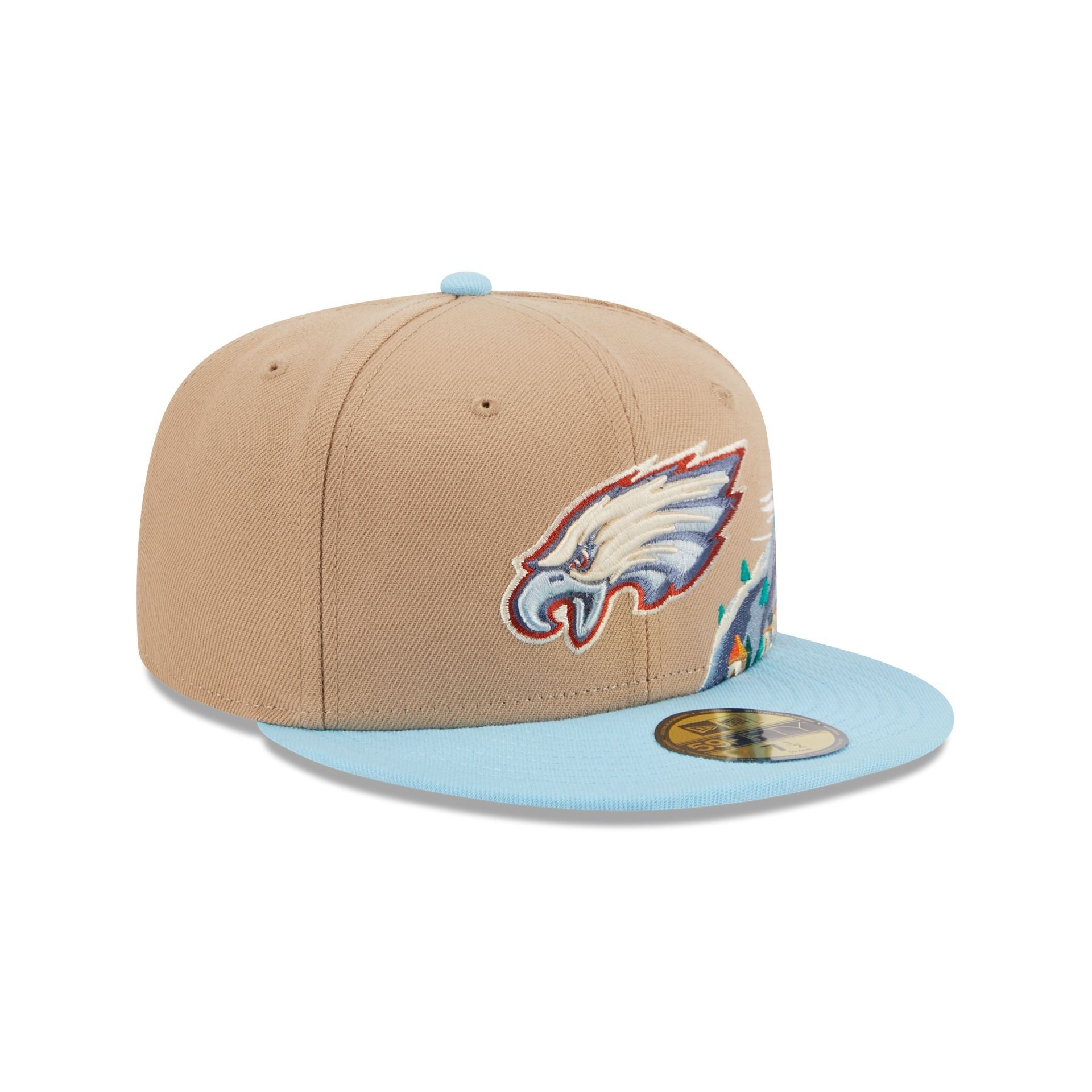 Philadelphia Eagles Snowcapped 59FIFTY Fitted Hat sold by New Era product image thumbnail 3
