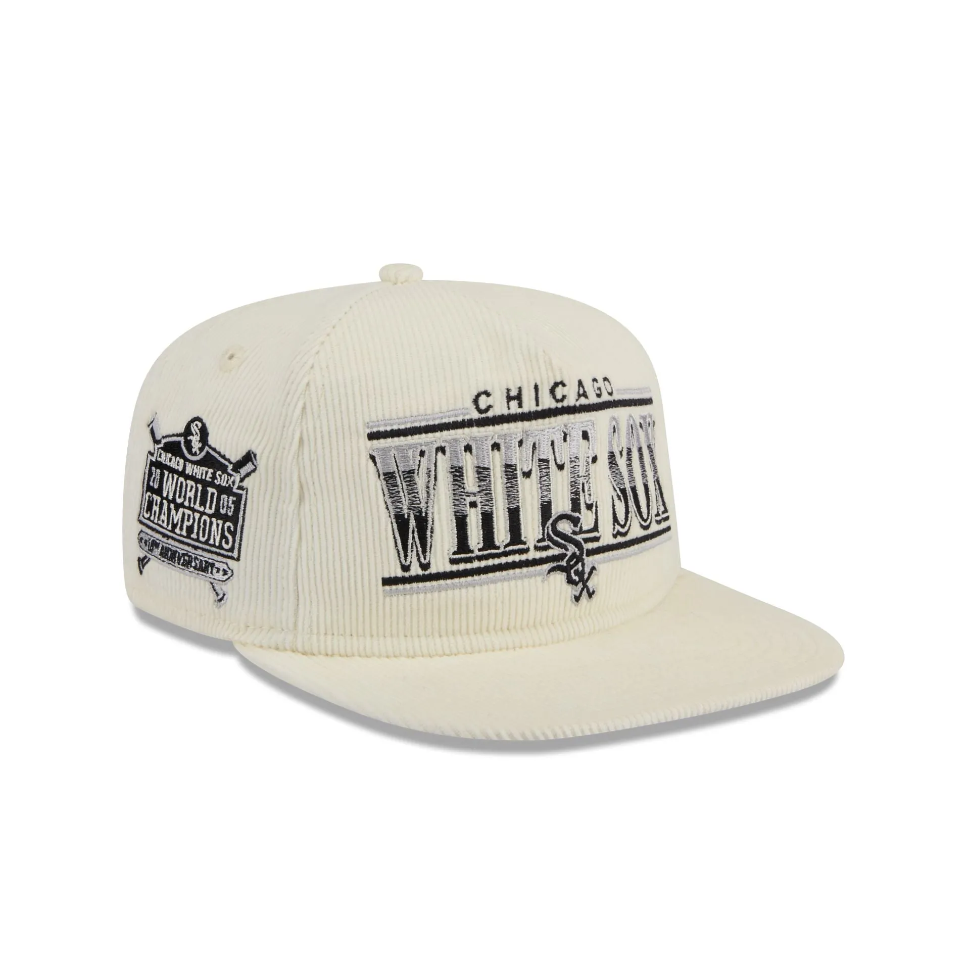 Chicago White Sox Throwback Corduroy Golfer Hat sold by New Era